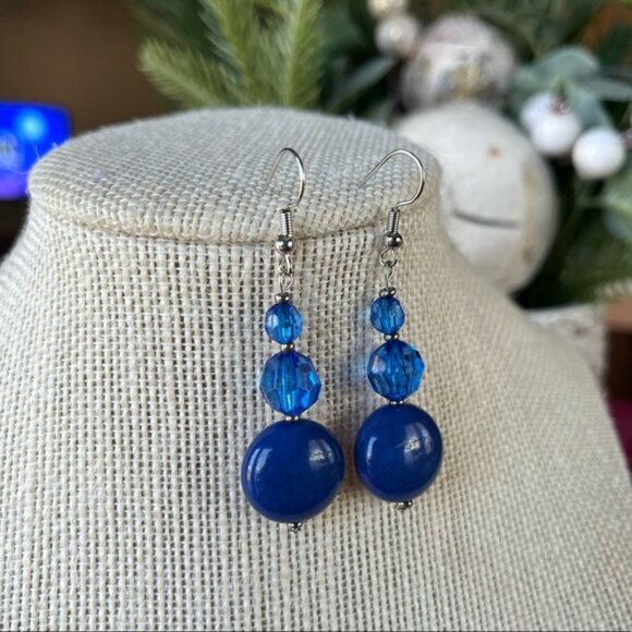💙Handmade Earrings 💙 - Picture 1 of 6